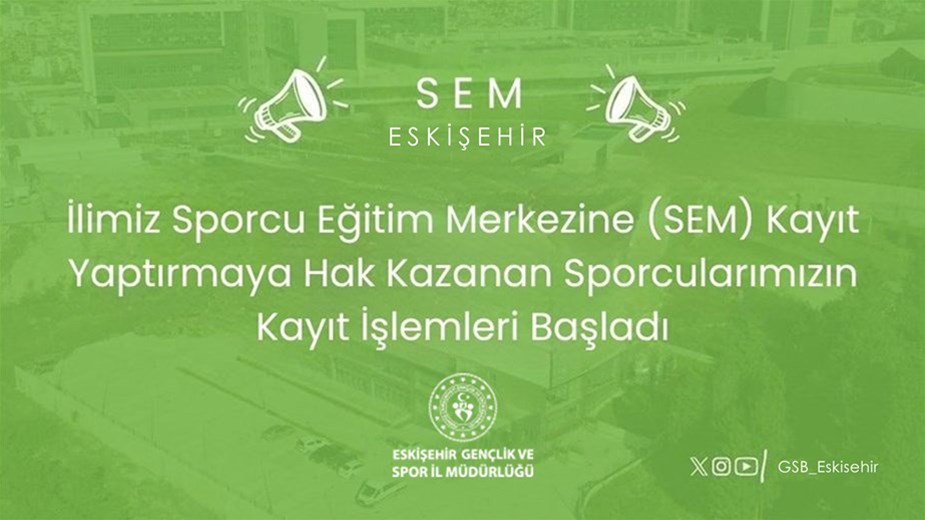SEM KAYIT İŞLEMLERİ